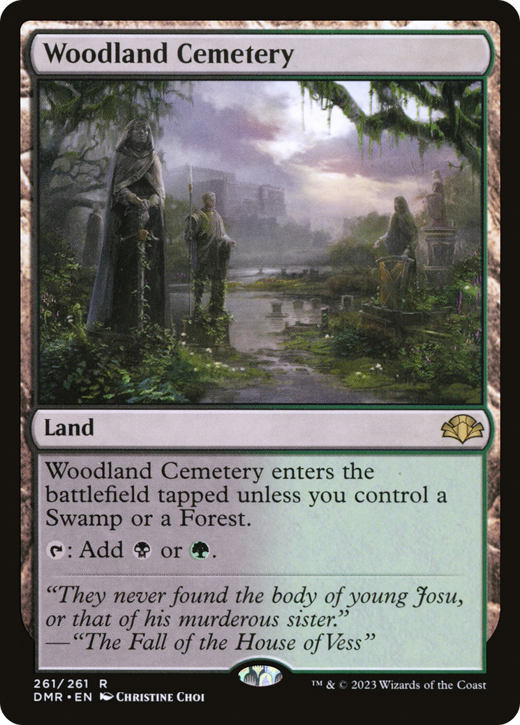 Woodland Cemetery [Dominaria Remastered] - Magic: The Gathering - Card Brawlers | Quebec | Canada |