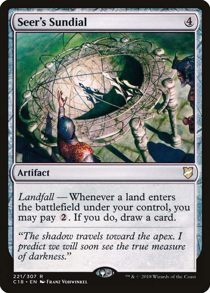 Seer's Sundial [Commander 2018] - Magic: The Gathering - Card Brawlers | Quebec | Canada |