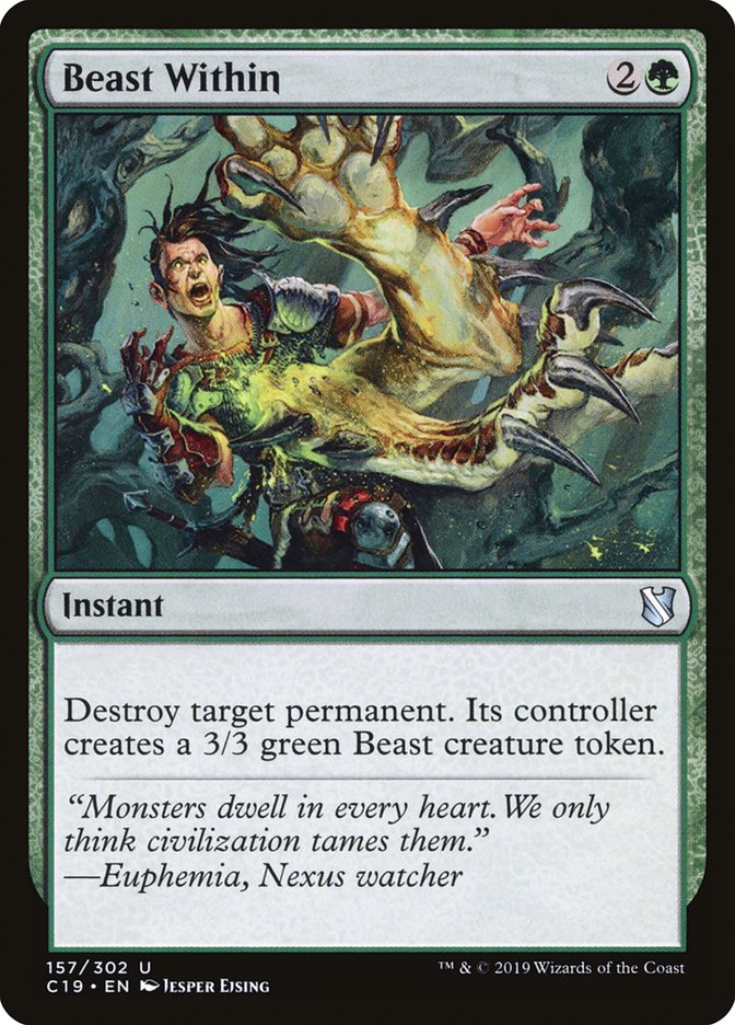 Beast Within [Commander 2019] - Magic: The Gathering - Card Brawlers | Quebec | Canada |