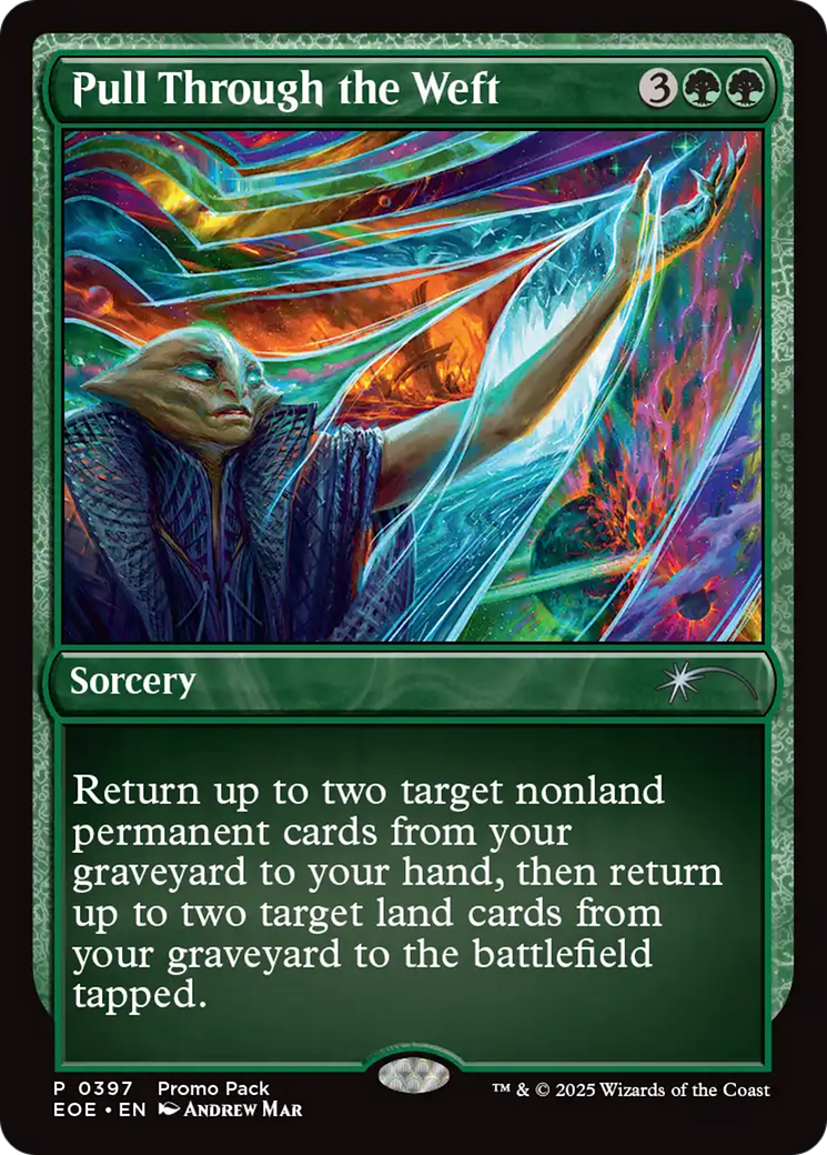 Pull Through the Weft [Edge of Eternities Promo Pack] - Magic: The Gathering - Card Brawlers | Quebec | Canada |