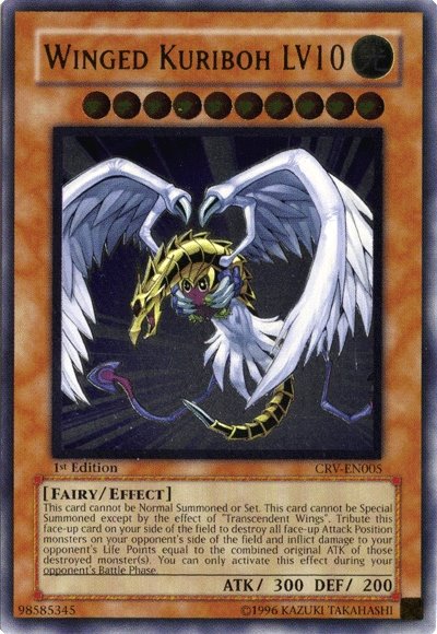 Winged Kuriboh LV10 [CRV-EN005] Ultimate Rare - Yu-Gi-Oh! - Card Brawlers | Quebec | Canada |
