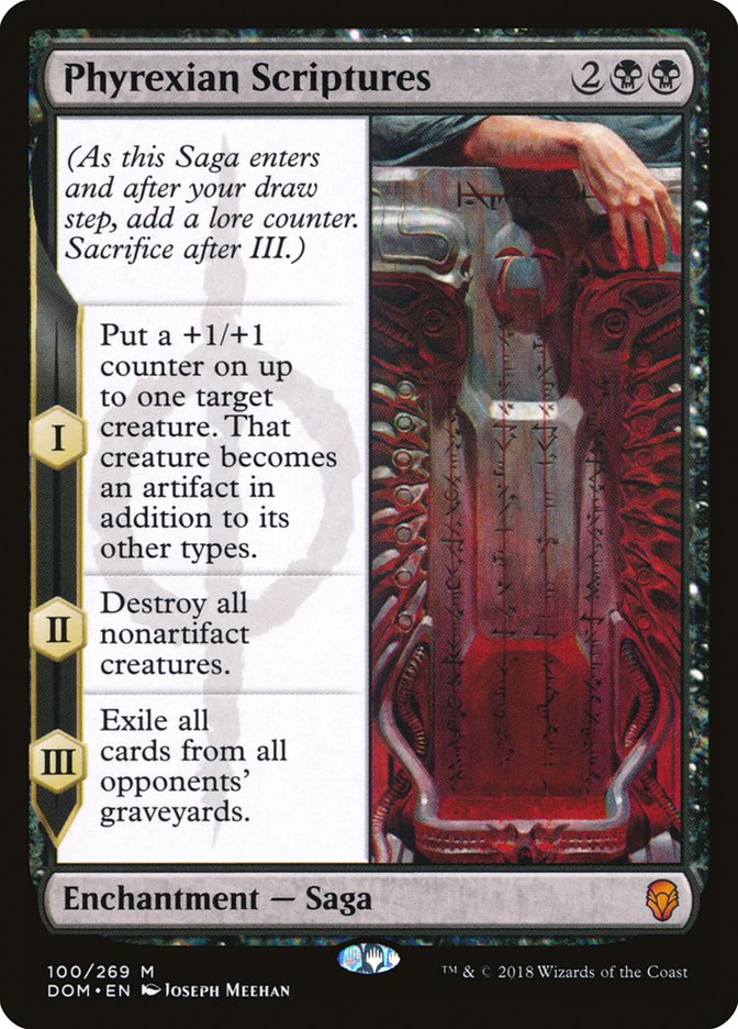 Phyrexian Scriptures [Dominaria] - Magic: The Gathering - Card Brawlers | Quebec | Canada |