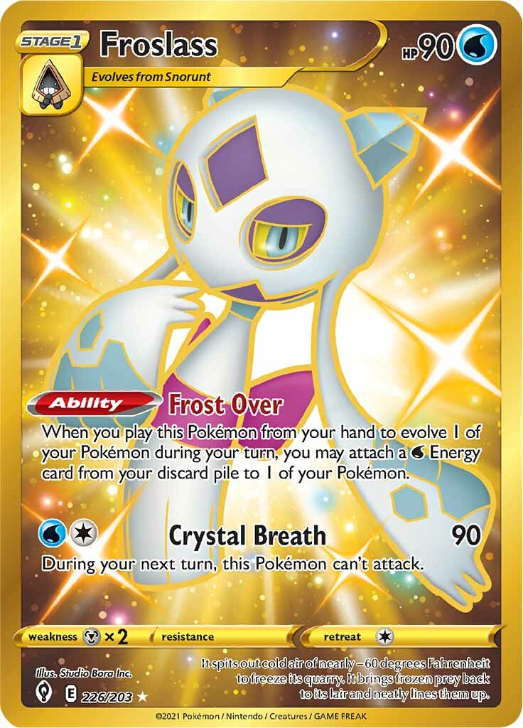 Froslass (226/203) [Sword & Shield: Evolving Skies] - Pokémon - Card Brawlers | Quebec | Canada |