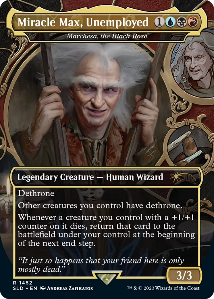 Miracle Max, Unemployed - Marchesa, the Black Rose [Secret Lair Drop Series] - Magic: The Gathering - Card Brawlers | Quebec | Canada |
