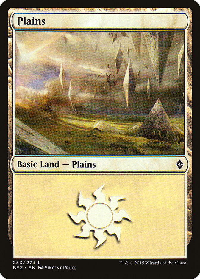 Plains (253) [Battle for Zendikar] - Magic: The Gathering - Card Brawlers | Quebec | Canada |