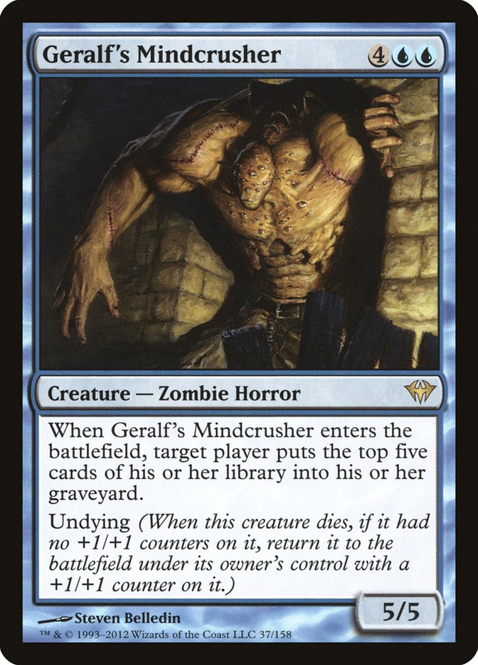 Geralf's Mindcrusher [Dark Ascension] - Magic: The Gathering - Card Brawlers | Quebec | Canada |