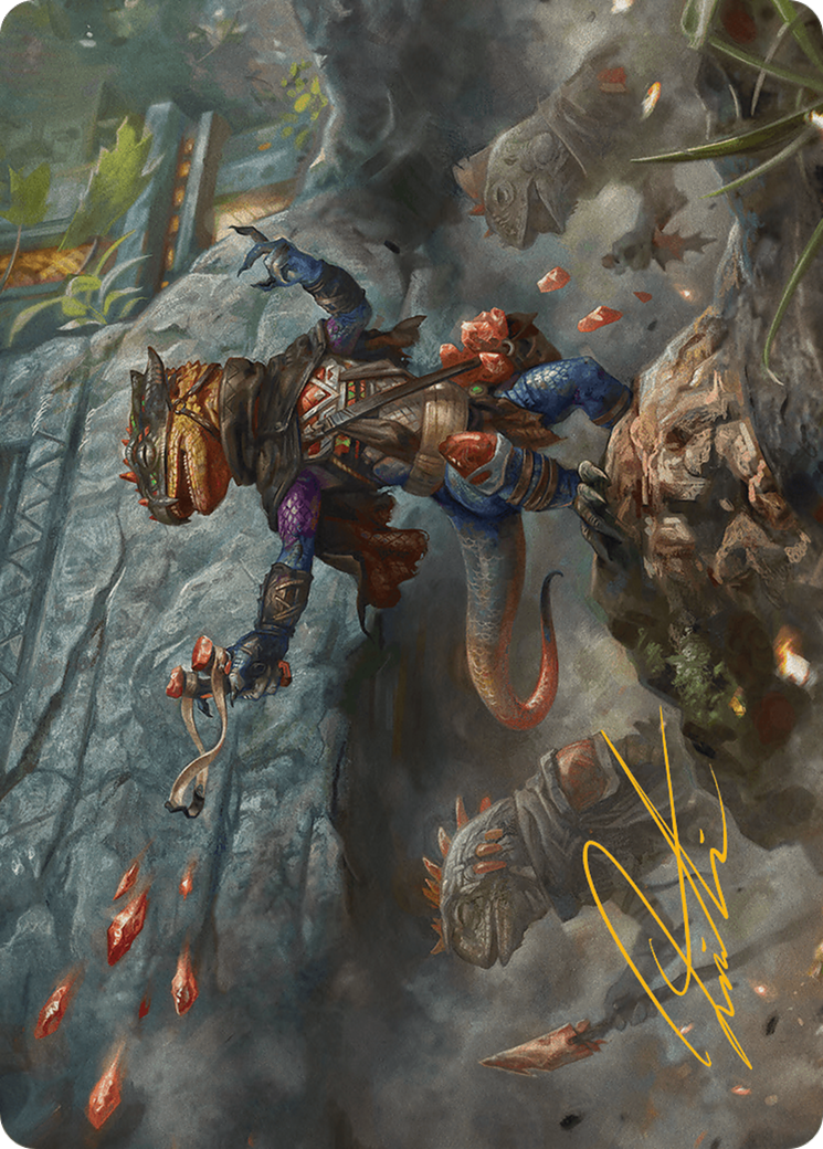 Agate Instigator Art Card (Gold-Stamped Signature) [Bloomburrow Art Series] - Magic: The Gathering - Card Brawlers | Quebec | Canada |