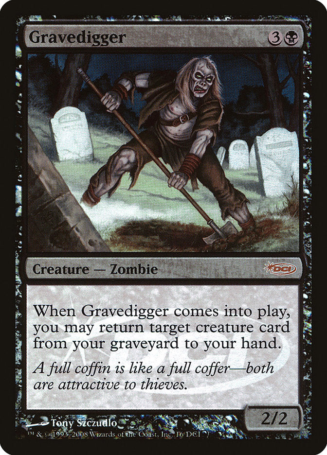 Gravedigger [Gateway 2008] - Magic: The Gathering - Card Brawlers | Quebec | Canada |