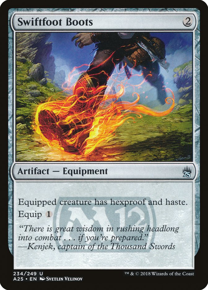Swiftfoot Boots [Masters 25] - Magic: The Gathering - Card Brawlers | Quebec | Canada |