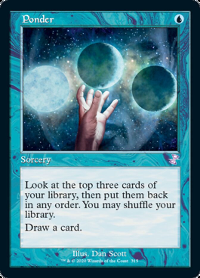 Ponder (Timeshifted) [Time Spiral Remastered] - Magic: The Gathering - Card Brawlers | Quebec | Canada |