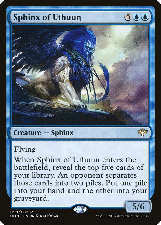 Sphinx of Uthuun [Duel Decks: Speed vs. Cunning] - Magic: The Gathering - Card Brawlers | Quebec | Canada |