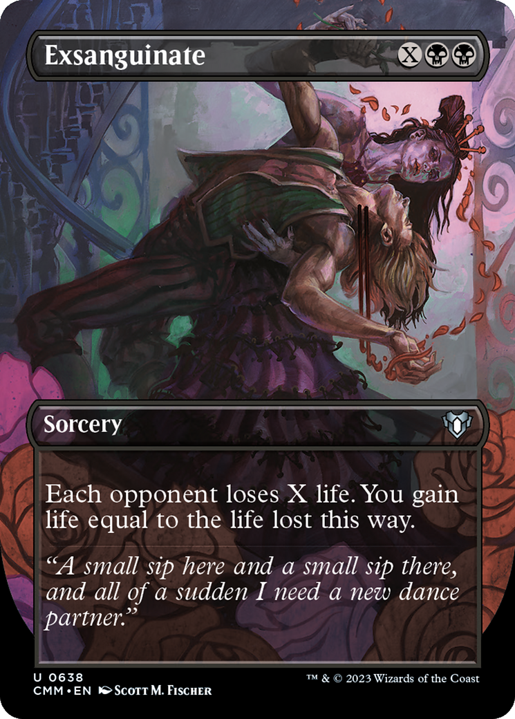 Exsanguinate (Borderless Alternate Art) [Commander Masters] - Magic: The Gathering - Card Brawlers | Quebec | Canada |