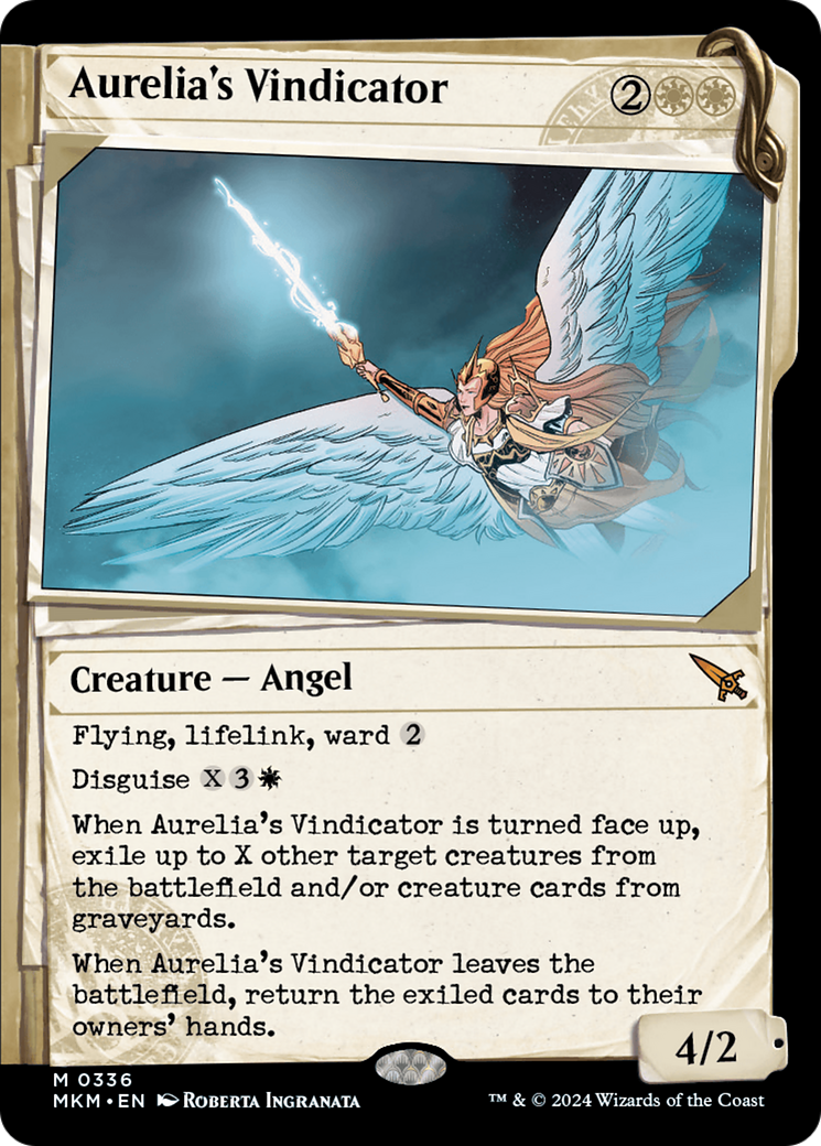 Aurelia's Vindicator (Showcase) [Murders at Karlov Manor] - Magic: The Gathering - Card Brawlers | Quebec | Canada |