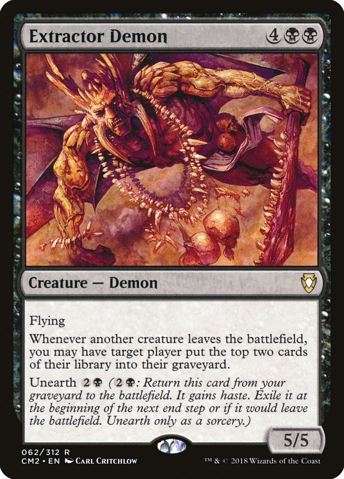 Extractor Demon [Commander Anthology Volume II] - Magic: The Gathering - Card Brawlers | Quebec | Canada |