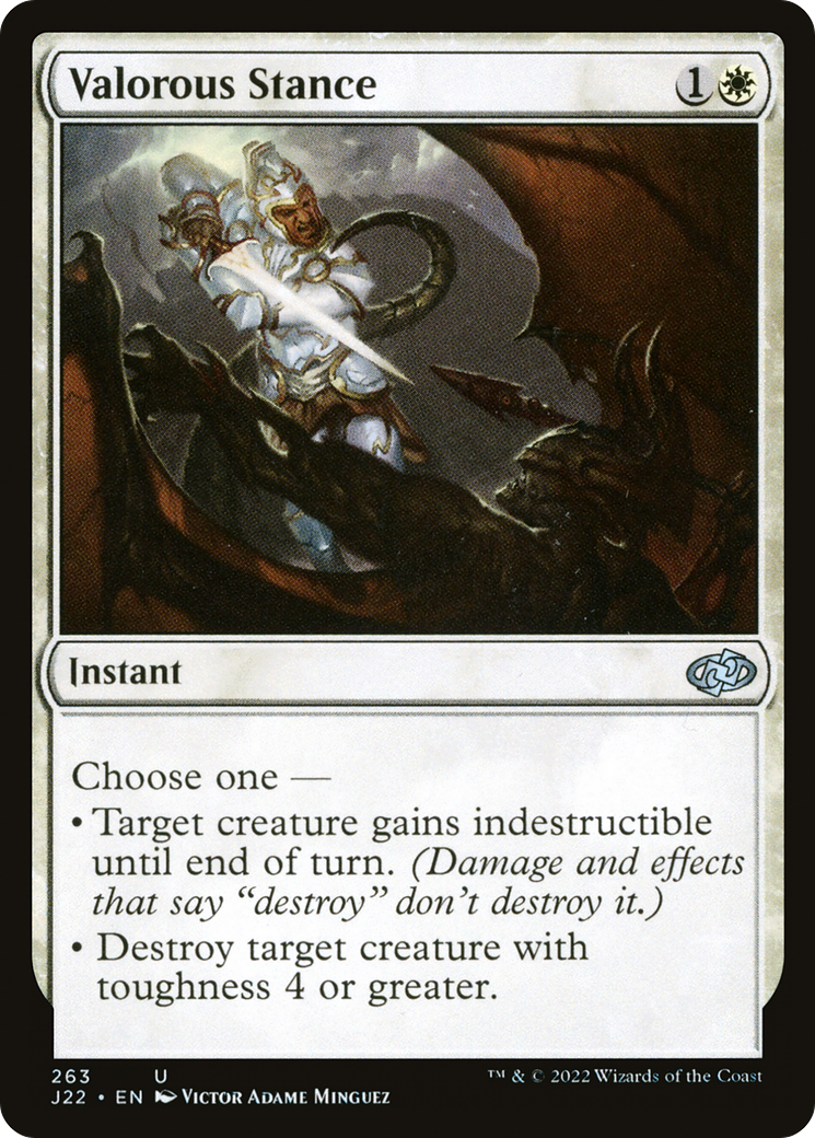 Valorous Stance (263) [Jumpstart 2022] - Magic: The Gathering - Card Brawlers | Quebec | Canada |