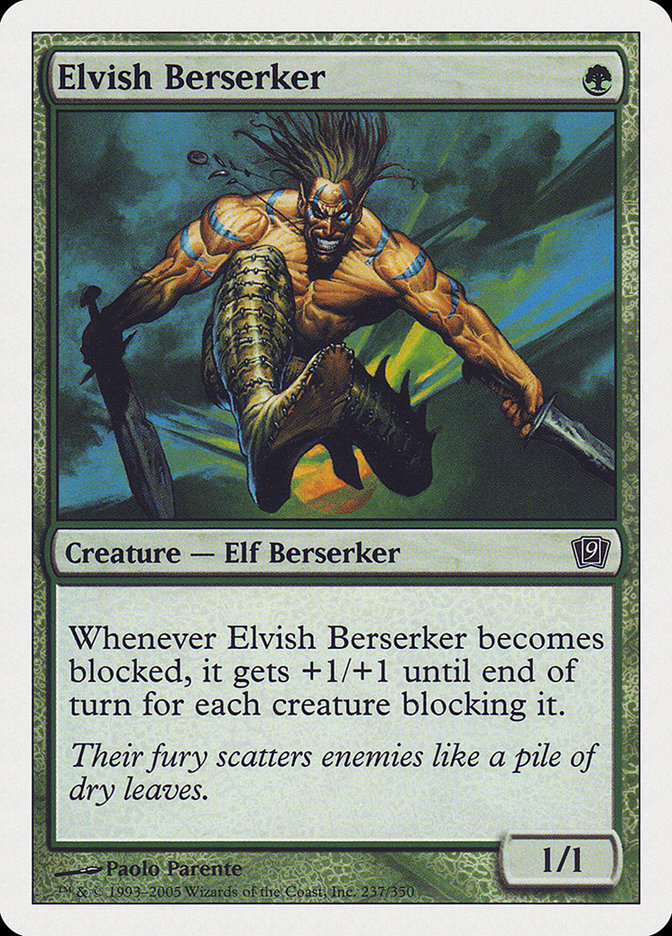 Elvish Berserker [Ninth Edition] - Magic: The Gathering - Card Brawlers | Quebec | Canada |