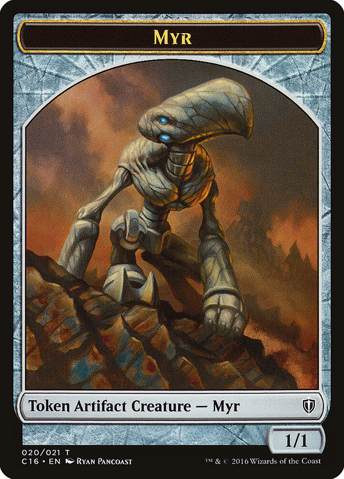 Myr // Bird (002) Double-Sided Token [Commander 2016 Tokens] - Magic: The Gathering - Card Brawlers | Quebec | Canada |