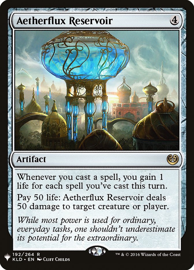 Aetherflux Reservoir [Mystery Booster] - Magic: The Gathering - Card Brawlers | Quebec | Canada |