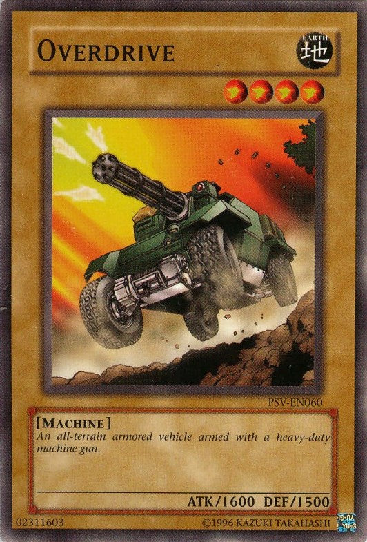 Overdrive [PSV-EN060] Common - Yu-Gi-Oh! - Card Brawlers | Quebec | Canada |