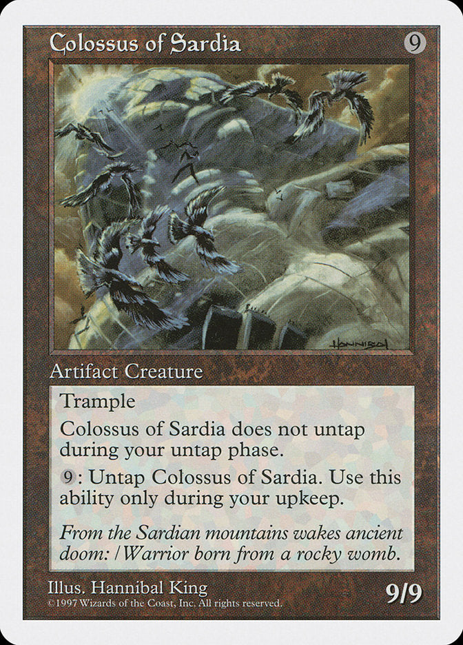 Colossus of Sardia [Fifth Edition] - Magic: The Gathering - Card Brawlers | Quebec | Canada |