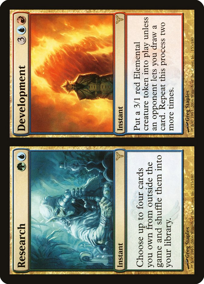 Research // Development [Dissension] - Magic: The Gathering - Card Brawlers | Quebec | Canada |