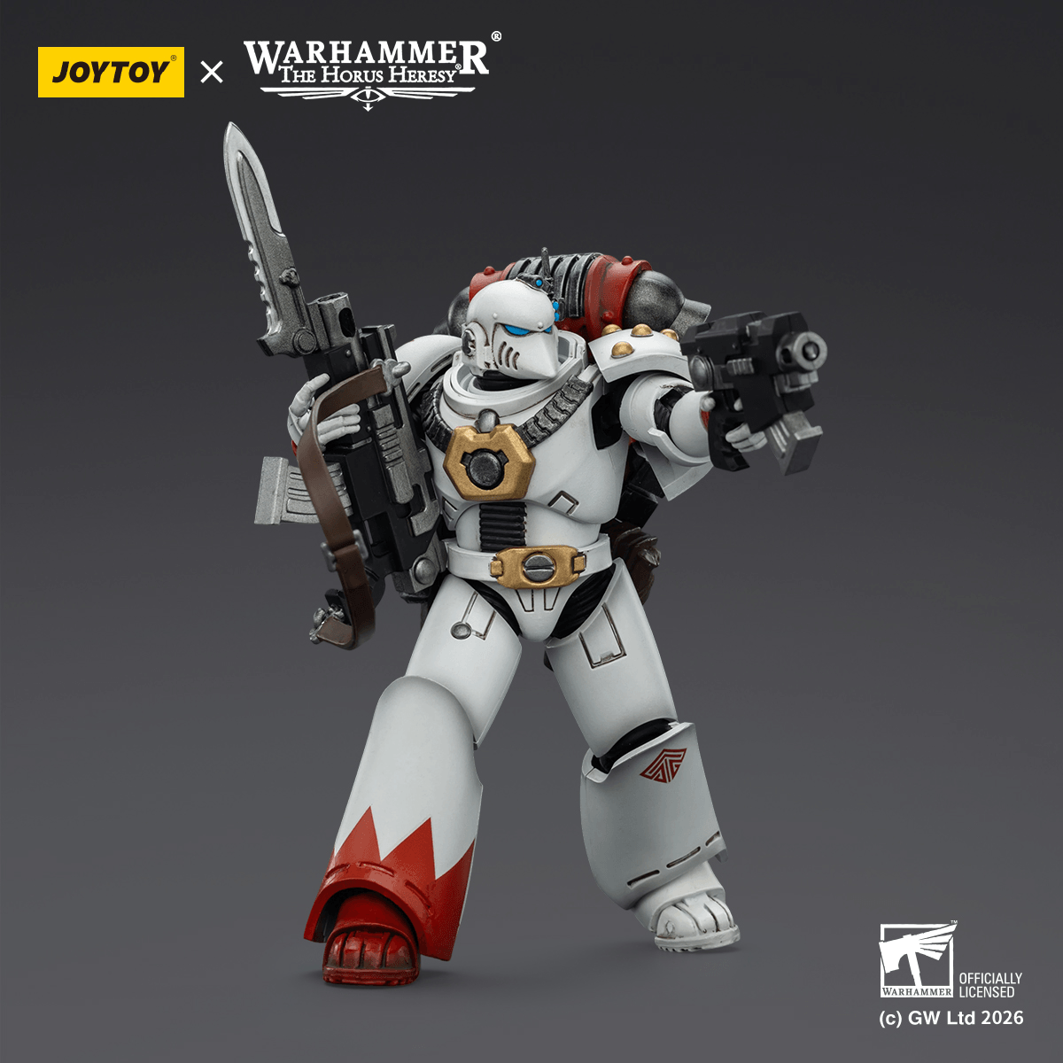 Joytoy - Warhammer 40k - White Scar Legion - MKVI Tactical Legionary - (PREORDER) October 30, 2026