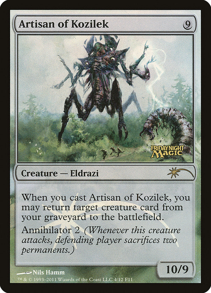 Artisan of Kozilek [Friday Night Magic 2011] - Magic: The Gathering - Card Brawlers | Quebec | Canada |
