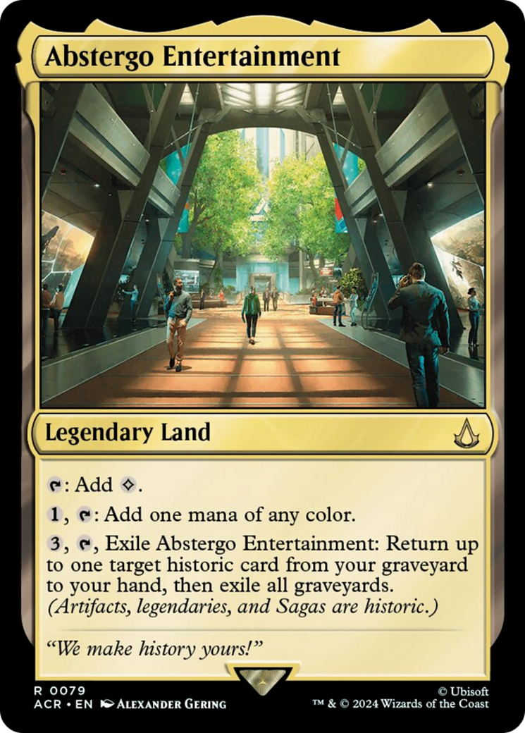 Abstergo Entertainment [Assassin's Creed] - Magic: The Gathering - Card Brawlers | Quebec | Canada |