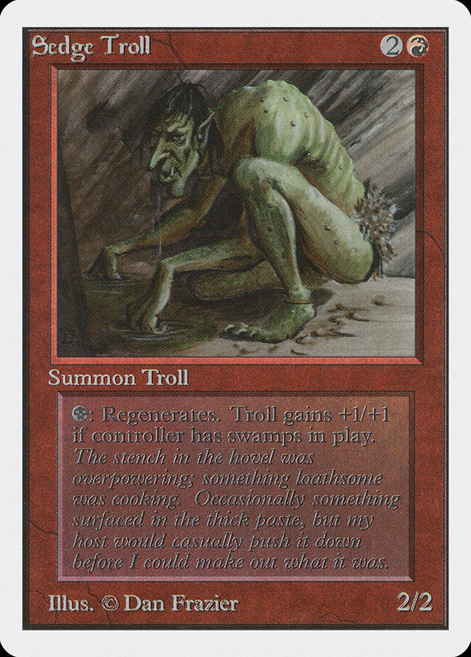 Sedge Troll [Unlimited Edition] - Magic: The Gathering - Card Brawlers | Quebec | Canada |