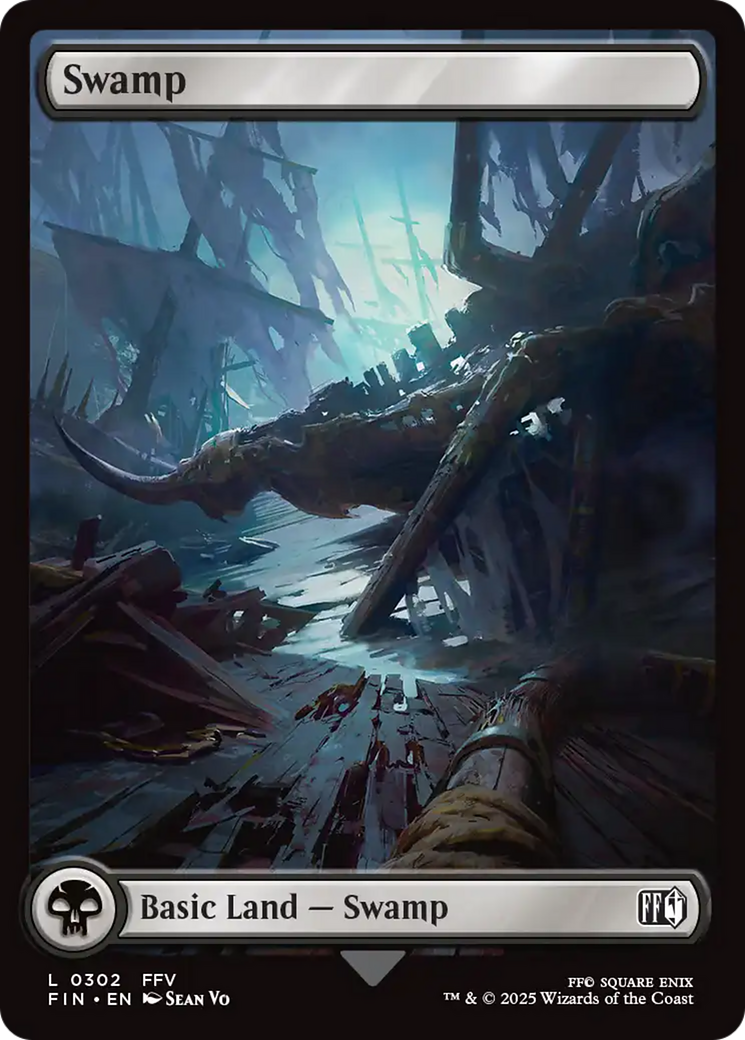 Swamp (0302) [FINAL FANTASY] - Magic: The Gathering - Card Brawlers | Quebec | Canada |