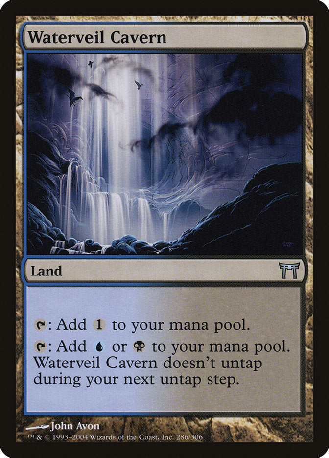 Waterveil Cavern [Champions of Kamigawa] - Magic: The Gathering - Card Brawlers | Quebec | Canada |