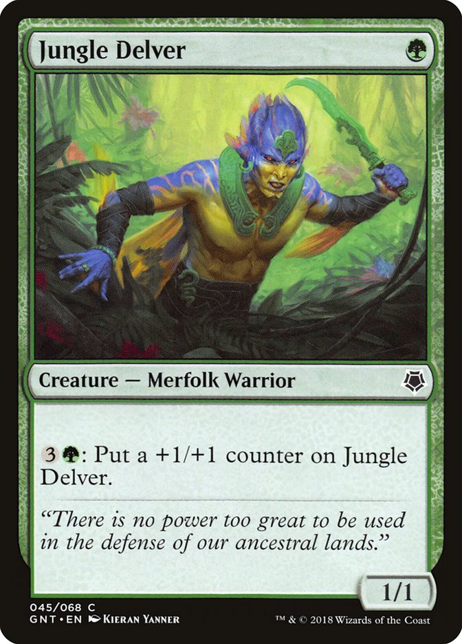 Jungle Delver [Game Night 2018] - Magic: The Gathering - Card Brawlers | Quebec | Canada |