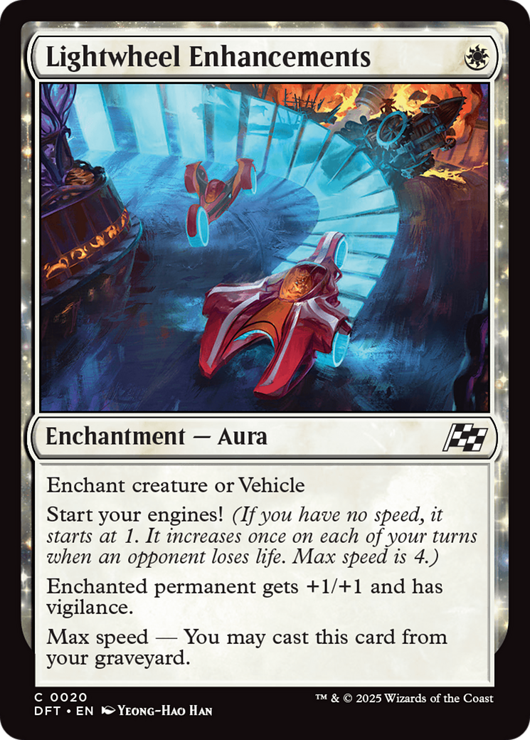 Lightwheel Enhancements [Aetherdrift] - Magic: The Gathering - Card Brawlers | Quebec | Canada |