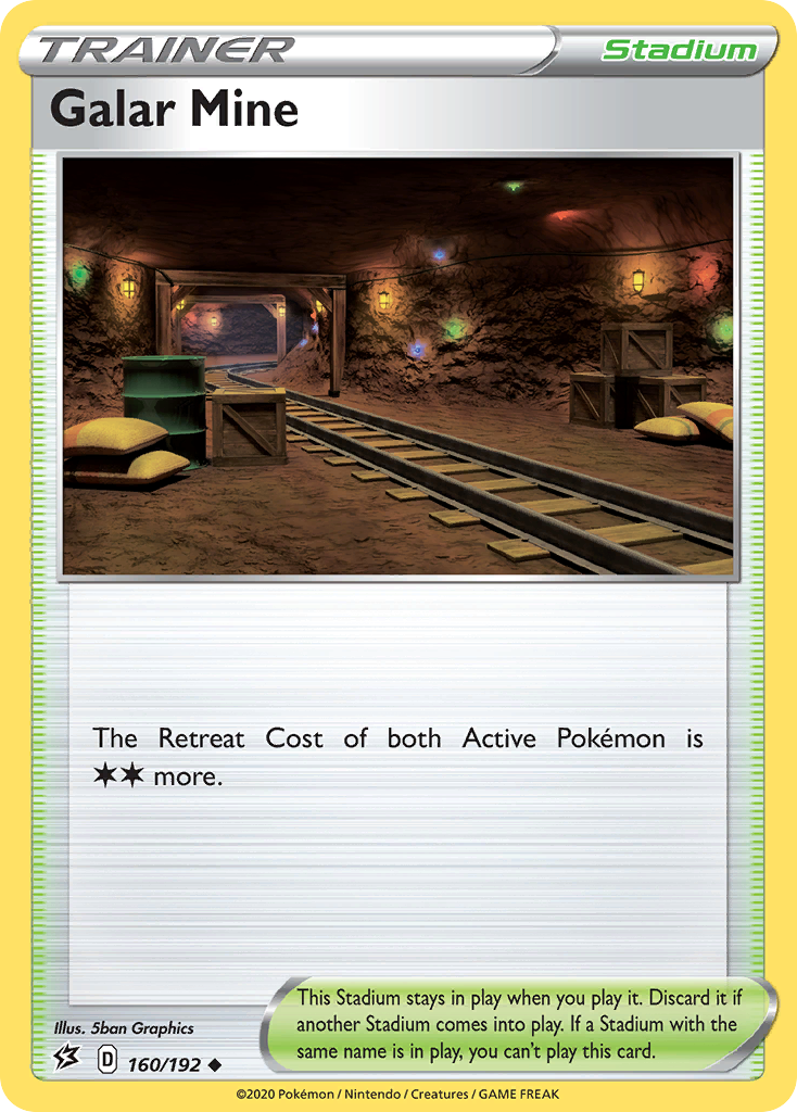 Galar Mine (160/192) [Sword & Shield: Rebel Clash] - Pokémon - Card Brawlers | Quebec | Canada |