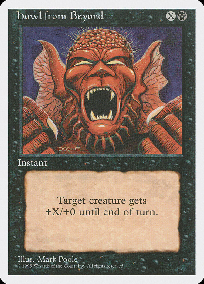 Howl from Beyond [Fourth Edition] - Magic: The Gathering - Card Brawlers | Quebec | Canada |