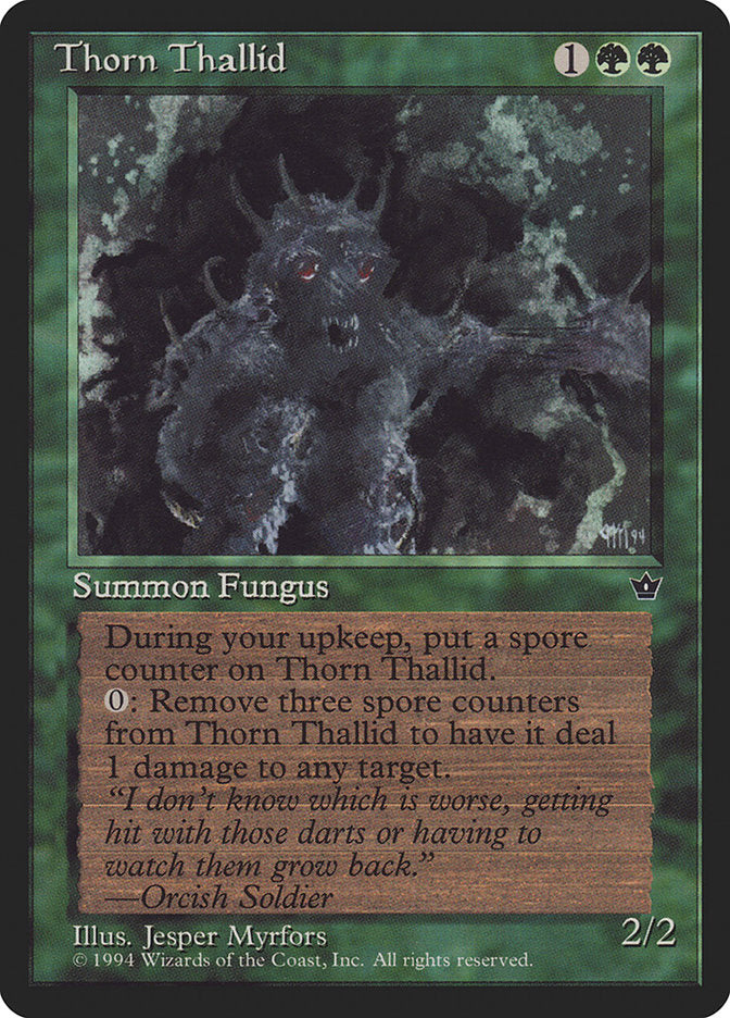 Thorn Thallid (Jesper Myrfors) [Fallen Empires] - Magic: The Gathering - Card Brawlers | Quebec | Canada |