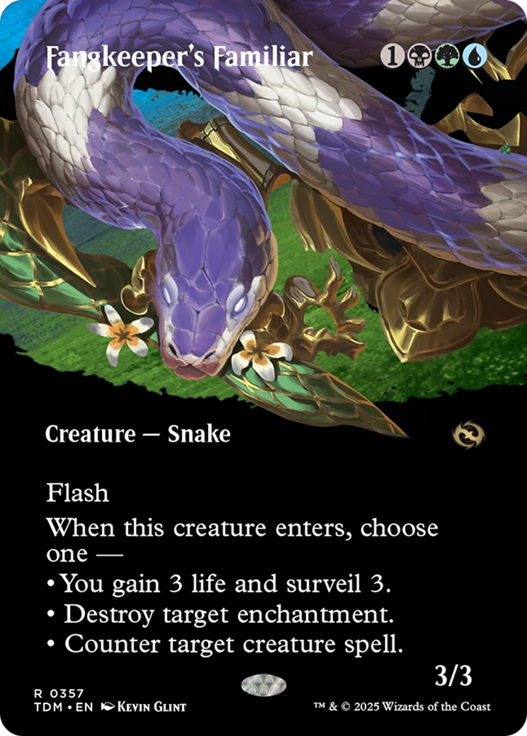 Fangkeeper's Familiar (Borderless) [Tarkir: Dragonstorm] - Magic: The Gathering - Card Brawlers | Quebec | Canada |