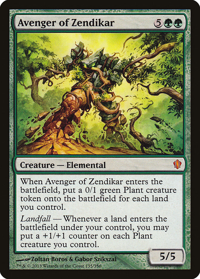 Avenger of Zendikar [Commander 2013] - Magic: The Gathering - Card Brawlers | Quebec | Canada |