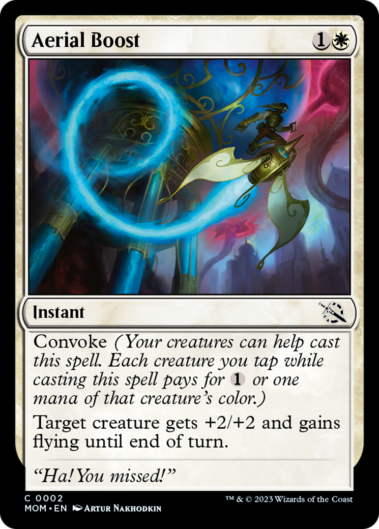 Aerial Boost [March of the Machine] - Magic: The Gathering - Card Brawlers | Quebec | Canada |