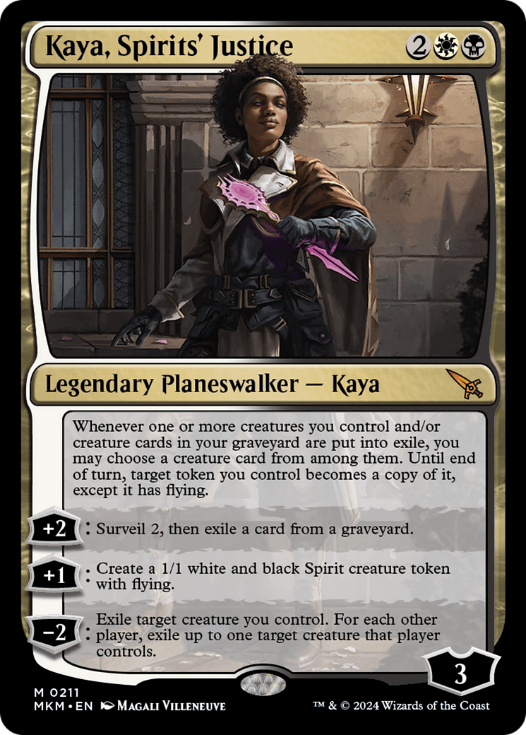 Kaya, Spirits' Justice [Murders at Karlov Manor] - Magic: The Gathering - Card Brawlers | Quebec | Canada |