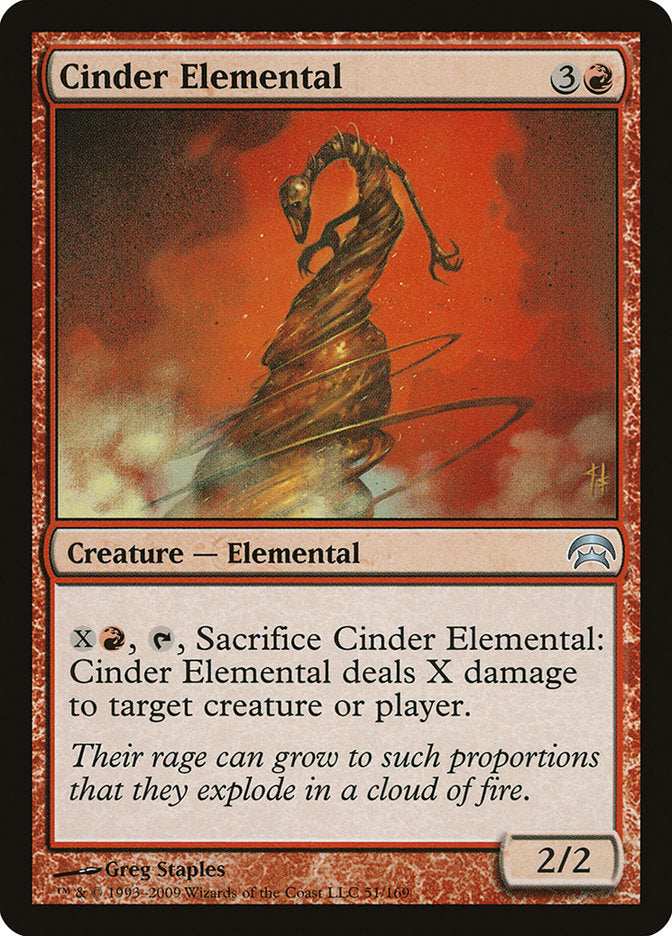 Cinder Elemental [Planechase] - Magic: The Gathering - Card Brawlers | Quebec | Canada |