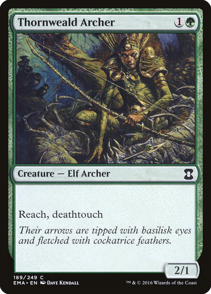 Thornweald Archer [Eternal Masters] - Magic: The Gathering - Card Brawlers | Quebec | Canada |