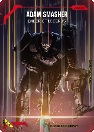 Adam Smasher - Ender of Legends (008) - Set 1 Promos Foil - Card Brawlers