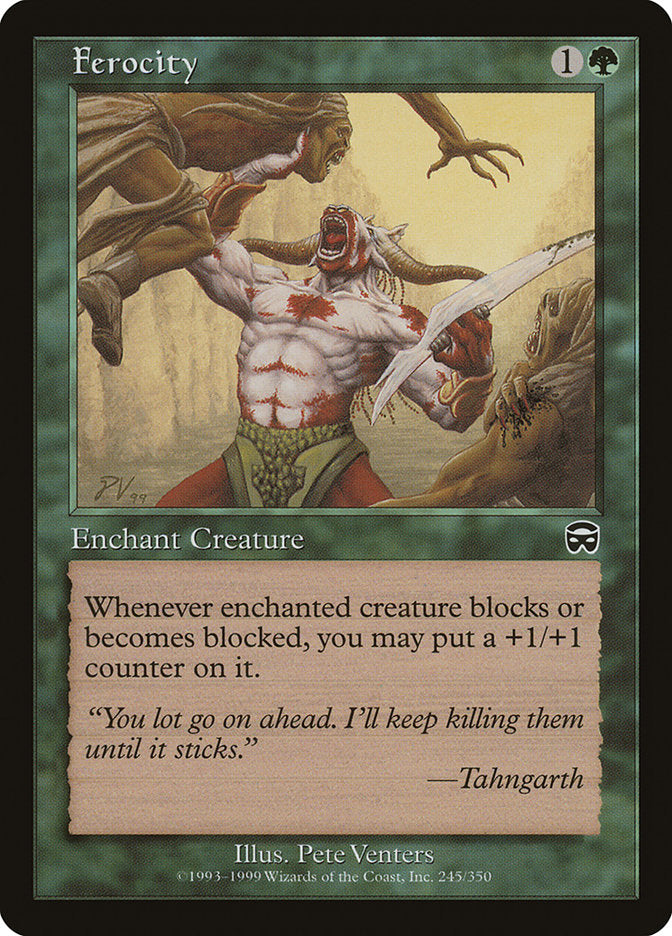 Ferocity [Mercadian Masques] - Magic: The Gathering - Card Brawlers | Quebec | Canada |