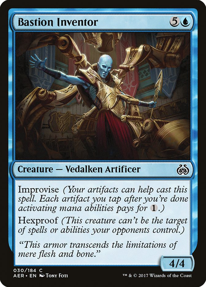 Bastion Inventor [Aether Revolt] - Magic: The Gathering - Card Brawlers | Quebec | Canada |