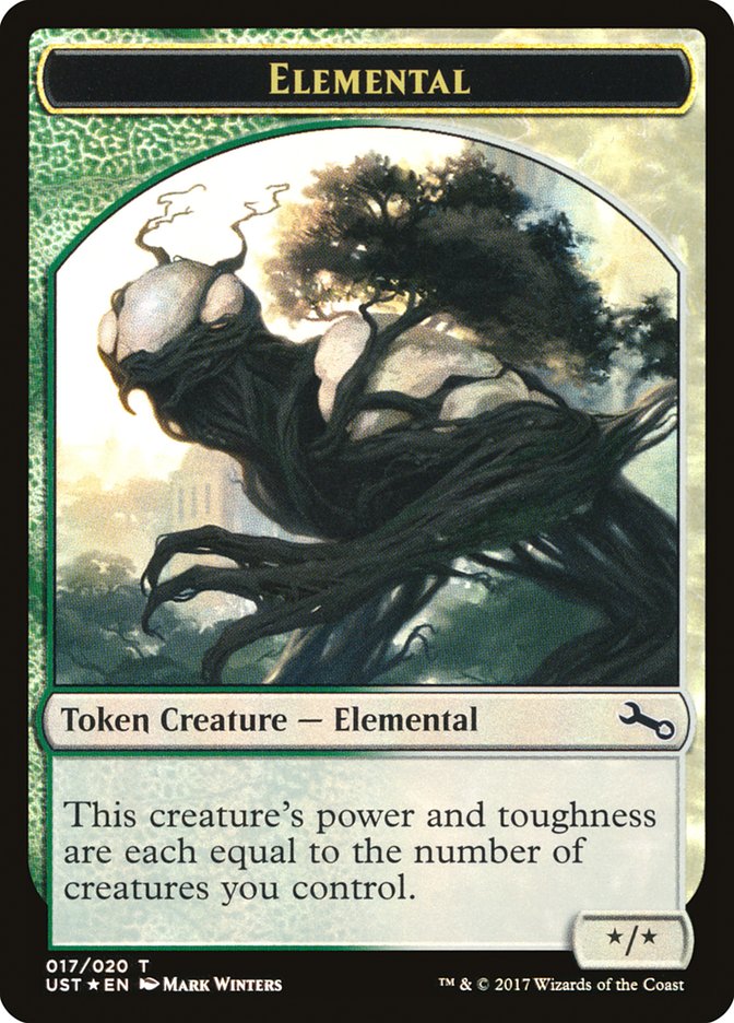 Elemental // Elemental Double-Sided Token (017/020) [Unstable Tokens] - Magic: The Gathering - Card Brawlers | Quebec | Canada |