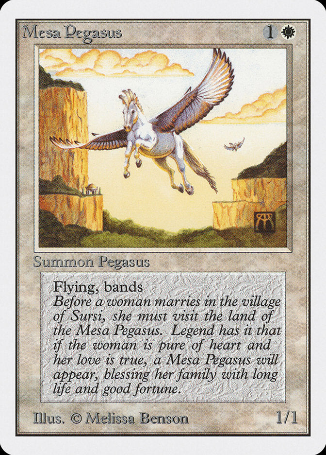Mesa Pegasus [Unlimited Edition] - Magic: The Gathering - Card Brawlers | Quebec | Canada |