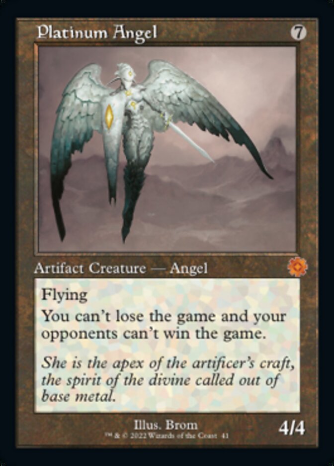 Platinum Angel (Retro) [The Brothers' War Retro Artifacts] - Magic: The Gathering - Card Brawlers | Quebec | Canada |