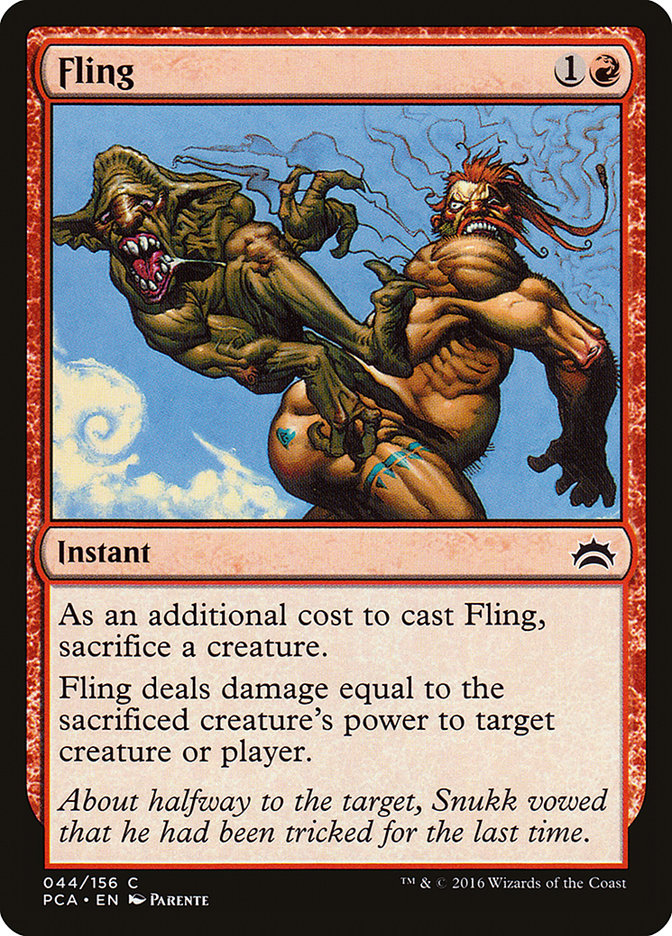 Fling [Planechase Anthology] - Magic: The Gathering - Card Brawlers | Quebec | Canada |