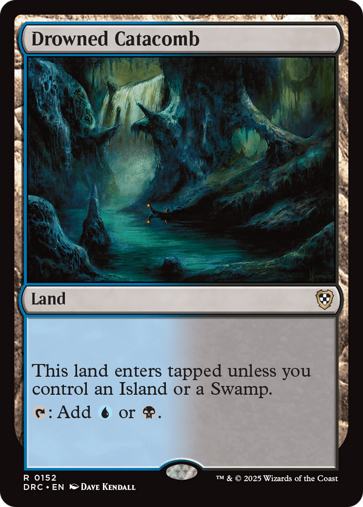 Drowned Catacomb [Aetherdrift Commander] - Magic: The Gathering - Card Brawlers | Quebec | Canada |